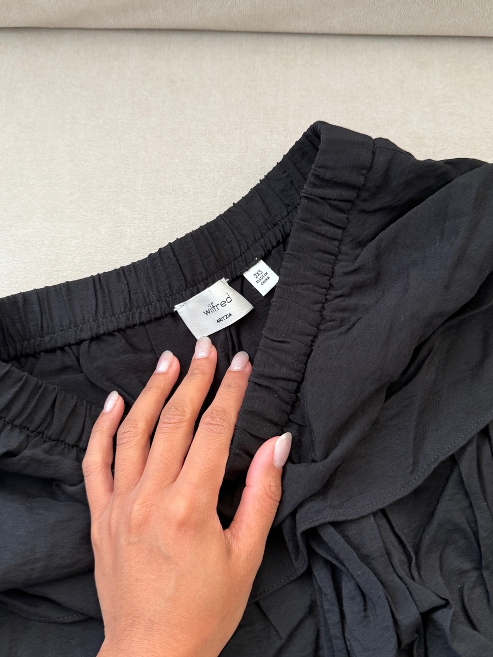 aritzia skirt